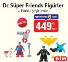 DC SÜPER FRİENDS FİGÜRLER fiyat ve kampanya bilgisi